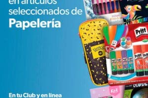 Sams Club: 3×2 en artículos seleccionados de papelería