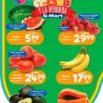 Folleto S-Mart frutas y verduras del 6 al 8 de agosto 2024