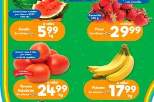 Ofertas S-Mart frutas y verduras del 6 al 8 de agosto 2024