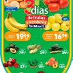 Folleto S-Mart frutas y verduras del 27 al 29 de agosto 2024