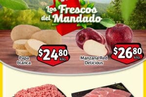 Ofertas Soriana Mercado frutas y verduras 20 y 21 de agosto 2024