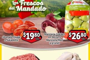 Ofertas Soriana Mercado frutas y verduras 27 y 28 de agosto 2024