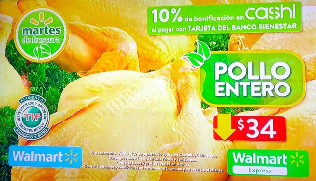 Ofertas Martes de Frescura Walmart 27 de agosto 2024
