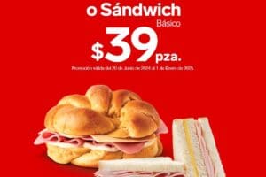 7-Eleven: Todos los Jueves Sándwich o Cuernito de jamón de pavo por $39