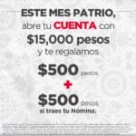 Promo Banorte: Recibe $500 + $500 de regalo al abrir cuenta Mes Patrio 2024