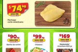 Ofertas Bodega Aurrerá frutas y verduras al 26 de septiembre 2024