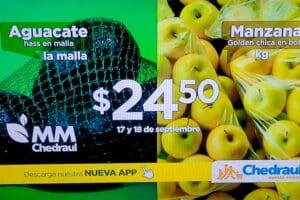 Ofertas Chedraui frutas y verduras 17 y 18 de septiembre 2024