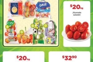 Ofertas Bodega Aurrerá de frutas y verduras al 5 de septiembre 2024