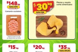 Ofertas Bodega Aurrerá frutas y verduras al 3 de octubre 2024