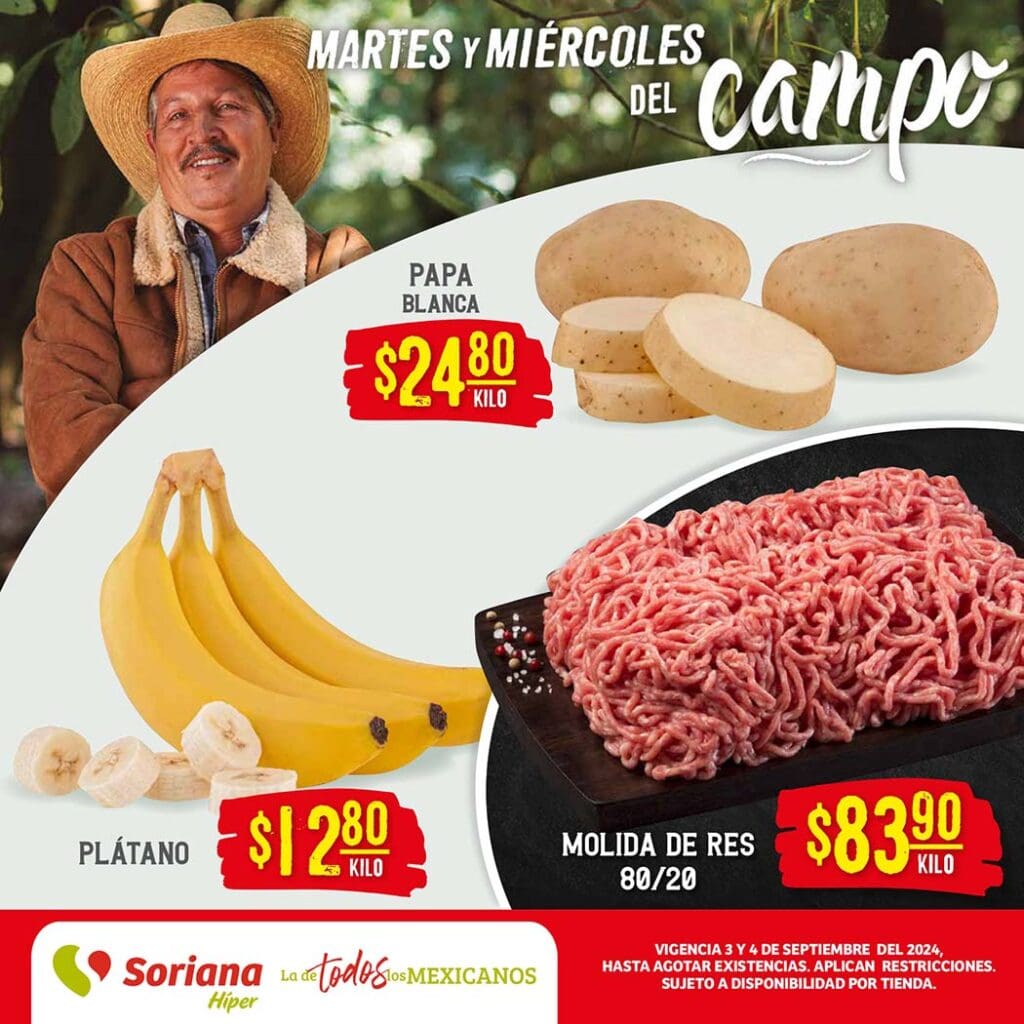 folleto soriana martes miercoles campo 030924