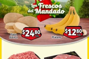 Ofertas Soriana Mercado frutas y verduras del 3 al 5 de septiembre 2024