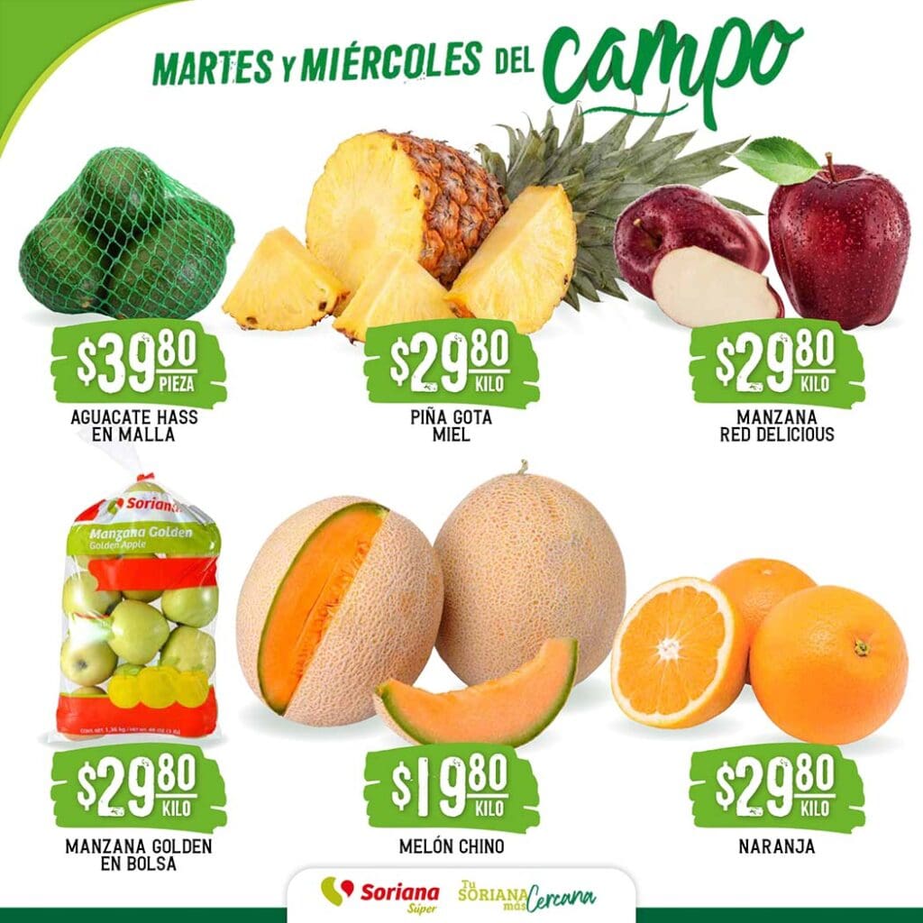 folleto soriana super frutas verduras 030924 2