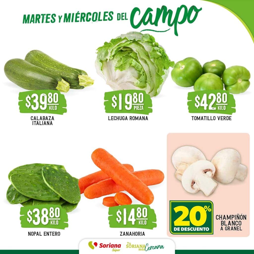 folleto soriana super frutas verduras 030924 3