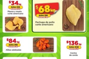 Ofertas Bodega Aurrerá de frutas y verduras al 19 de septiembre 2024