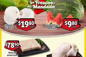 Ofertas Soriana Mercado frutas y verduras del 10 al 13 de septiembre 2024