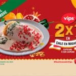 Vips: 2×1 en chiles en nogada Fiestas Patrias 2024