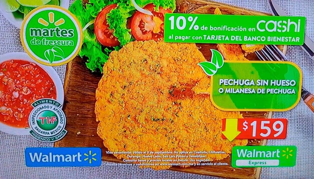 Ofertas Martes de Frescura Walmart 3 de septiembre 2024