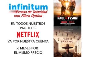 Netflix GRATIS para clientes Telmex Infinitum por 6 meses