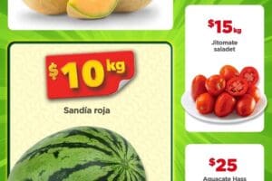 Ofertas Bodega Aurrerá frutas y verduras al 10 de octubre 2024