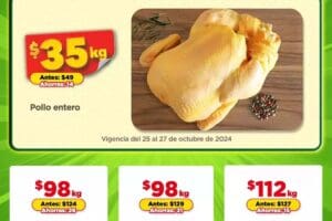 Ofertas Bodega Aurrerá Tianguis de frutas y verduras al 31 de octubre 2024