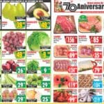 Folleto Casa Ley frutas y verduras 1 y 2 de octubre 2024