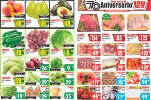 Ofertas Casa Ley frutas y verduras 1 y 2 de octubre 2024