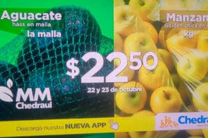 Ofertas Chedraui frutas y verduras 22 y 23 de octubre 2024