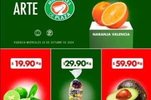 Ofertas La Comer Miércoles de Plaza 23 de octubre 2024