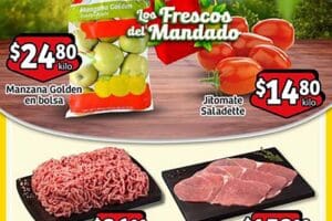 Ofertas Soriana Mercado frutas y verduras del 15 al 17 de octubre 2024