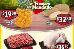 Ofertas Soriana Mercado frutas y verduras 8 y 9 de octubre 2024