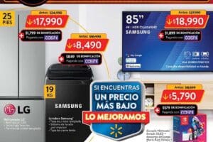 Folleto Walmart Buen Fin Irresistible 2024: Ofertas y promociones