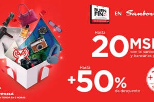 Ofertas Sanborns Buen Fin 2024: hasta 50% de descuento