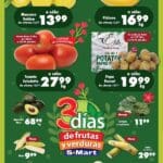 Folleto S-Mart frutas y verduras del 5 al 7 de noviembre 2024