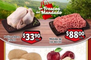 Ofertas Soriana Mercado frutas y verduras del 26 al 28 de noviembre 2024