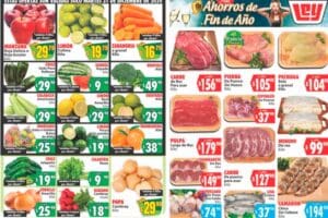 Casa Ley frutas y verduras 31 de diciembre y 1 de enero 2025