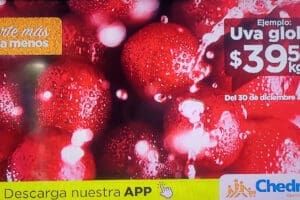 Ofertas Chedraui frutas y verduras 31 de diciembre 2024 y 1 de enero 2025