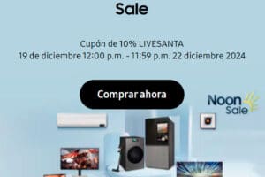 Cupón Samsung 10% de descuento en toda la tienda