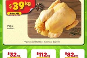 Ofertas Bodega Aurrerá Tianguis de frutas y verduras al 19 de diciembre 2024