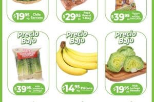 Ofertas HEB frutas y verduras del 17 al 23 de diciembre 2024