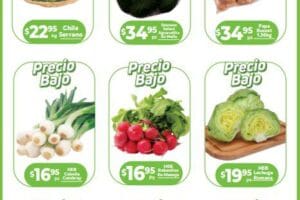 Ofertas HEB frutas y verduras del 24 al 30 de diciembre 2024