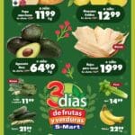 Folleto S-Mart frutas y verduras del 10 al 12 de diciembre 2024