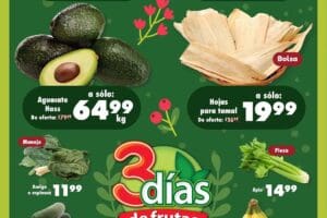 Ofertas S-Mart frutas y verduras del 10 al 12 de diciembre 2024