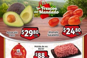 Ofertas Soriana Mercado frutas y verduras del 10 al 12 de diciembre 2024