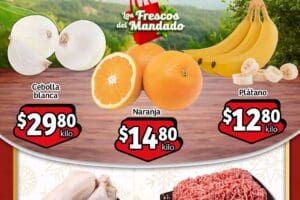 Ofertas Soriana Mercado frutas y verduras del 3 al 5 de diciembre 2024