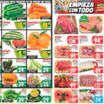 Folleto Casa Ley frutas y verduras 7 y 8 de enero de 2025