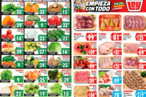 Ofertas Casa Ley frutas y verduras 21 y 22 de enero de 2025