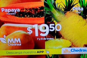 Ofertas Chedraui frutas y verduras 7 y 8 de enero 2025