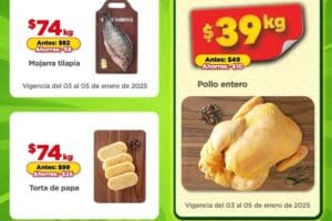 Ofertas Bodega Aurrerá Tianguis de frutas y verduras al 9 de enero 2025