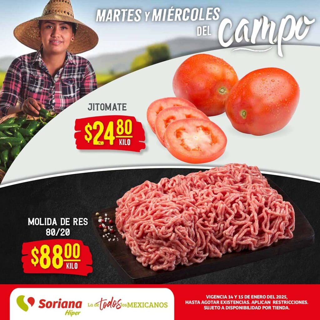 folleto soriana martes miercoles campo 140125