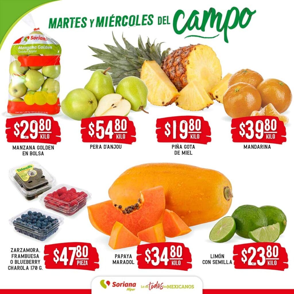 folleto soriana martes miercoles campo 140125 2